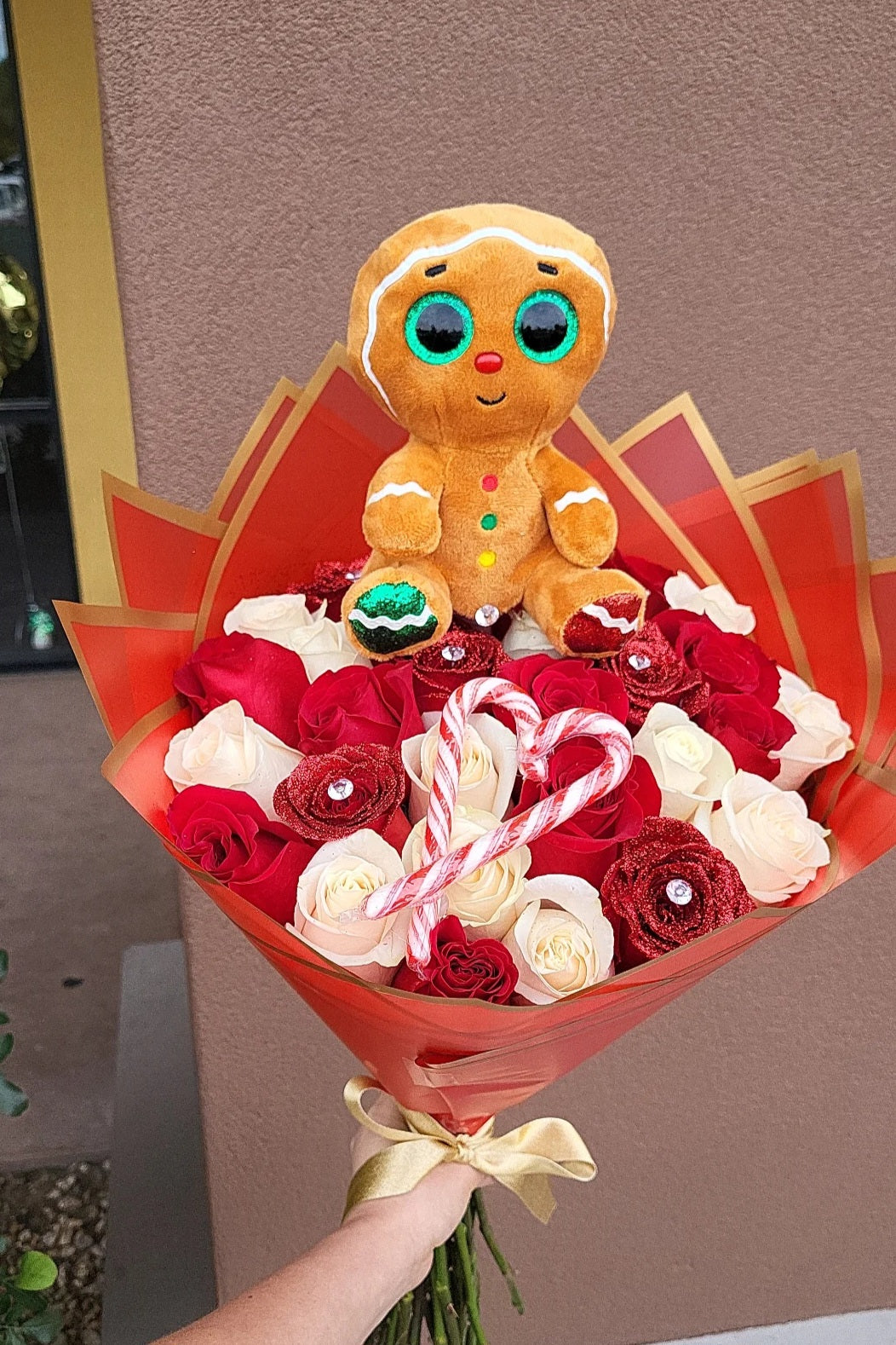 The gingerbread bouquet