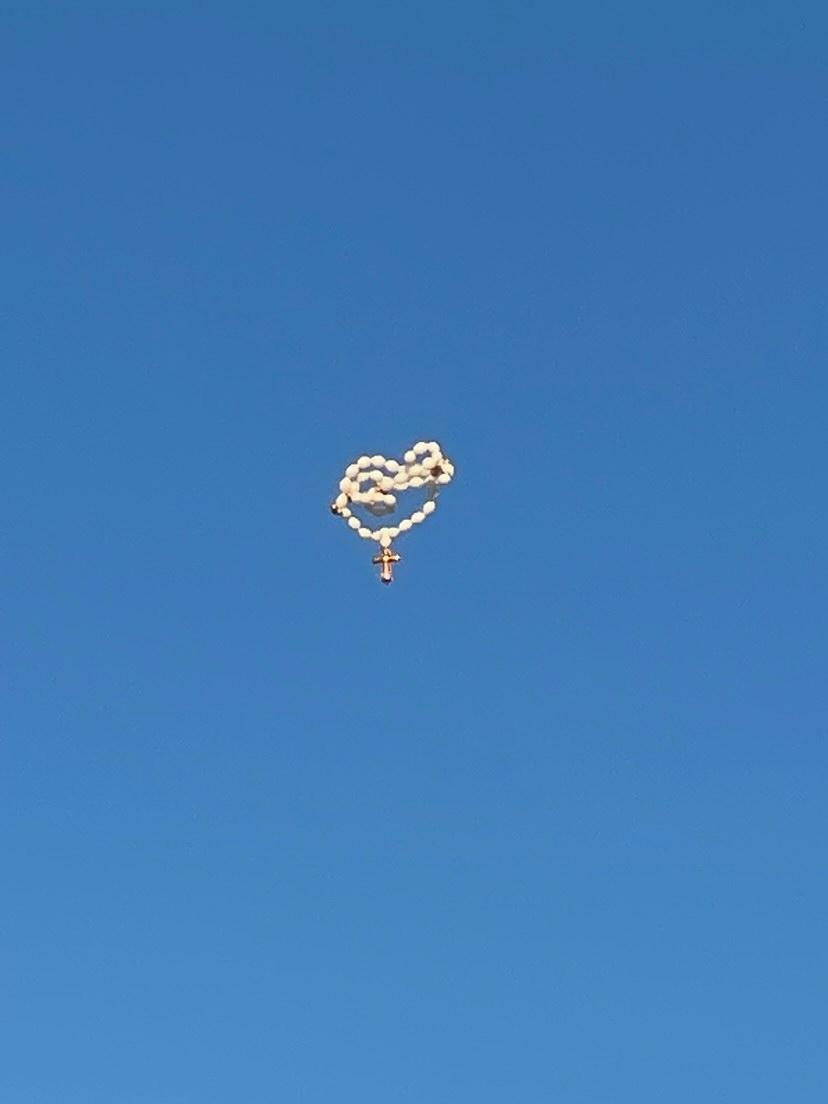 Rosary Balloon Arrangement